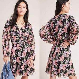NWOT Anthropologie Aryessa Floral Dress
